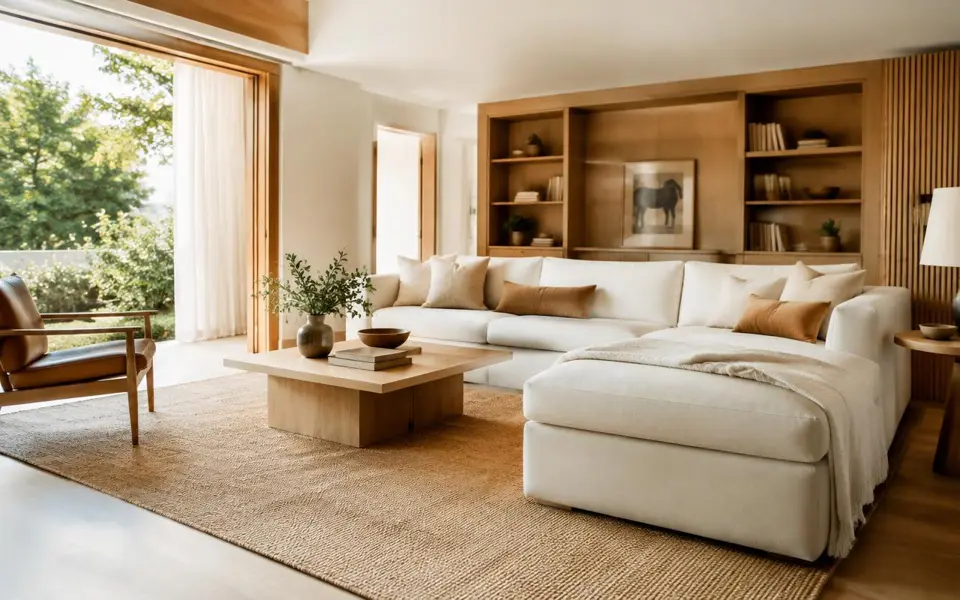 Living room scene from the Interior Design Website Concept concept website